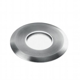 [S-SOV99084/09] Lampada da incasso a pavimento Calp.D.5 - 2,5W Led* 4000K in acciaio