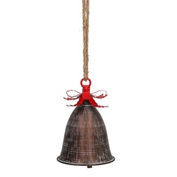 [S-V6115600000] Campana Metallo Marrone 15x23 cm