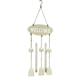[S-V1857390000] Campanello metallo welcome 16,2x3,7x46 cm