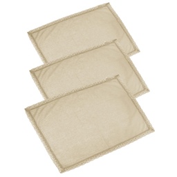 [S-V7909690000] Set Canovaccio 3 Pezzi Amelie Beige 50x70 cm