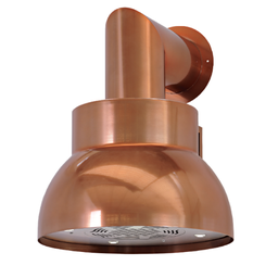 [S-ART894977] Cappa aspirante BELL in acciaio inox rame anticato cm Ø50