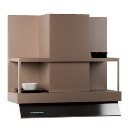 [S-ART895141] Cappa aspirante ETRA NO DRIP in acciaio inox rame cm 90