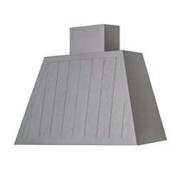 [S-ART896803] Cappa aspirante GARAGE WOOD DOGATO in acciaio inox silver cm 110