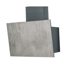 [S-ART895295] Cappa aspirante ITACA in acciaio inox silver cm 80
