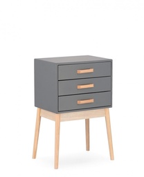 [S-B0740053] Cassettiera 3C Grigio Ordinaria