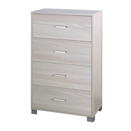 [S-A774OLOLK] Cassettiera da camera quattro cassetti Olmo Chiaro 70x41x h112 cm