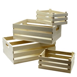 [S-V5002120000] Cassetto Balsa 1-2 + 2 Cassetti Rettangolare 40x30x15 cm