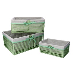 [S-V2321810000] Cassetto in carta Hilary 1-3 verde chiaro 38x27x16 cm