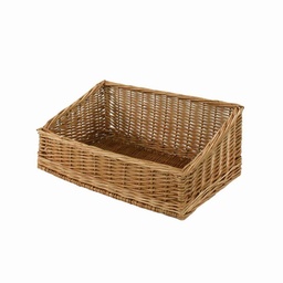 [S-V2314240000] Cesta espositore vimini grande rettangolare cm50x35h21-12
