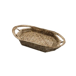 [S-V1711560000] Cestina in vimini ovale cm32x15h6