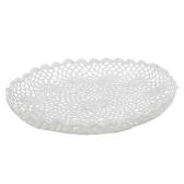 [S-V9118410000] Cesto vassoio tondo cotone grande Ø cm. 35 h 3,5