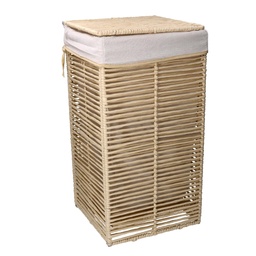 [S-V1992710000] Cestone pieghevole beige quadro cm31x31h60