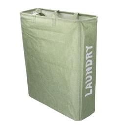 [S-V1992430000] Cestone verde rettangolare pieghevole cm55x19h66