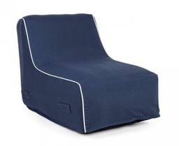 [S-B0806742] Chaise Longue Gonfiabile Blu - Comfort e Stile per il Tuo Spazio Esterno