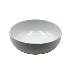 [S-V5853990000] Ciotola in ceramica bianca Romeo - 20,7 cm di larghezza, 7,1 cm di altezza