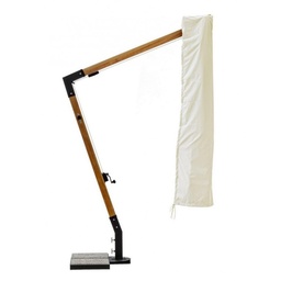 [S-B0795661] Copri ombrellone a braccio in poliestere Capua ecru 3x3