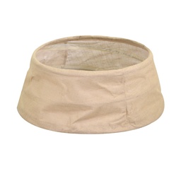 [S-V6146650000] Copribase albero juta pieghevole naturale tondo cmø68h25