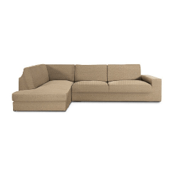 [S-FZ99235] Copridivano Jaz angolare sinistro beige 350-500