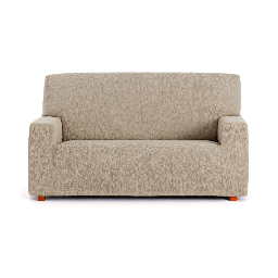 [99192] Copridivano Troya elastico 4 posti beige 210/240