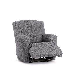[S-FZ99197] Copripoltrona relax Troya elastico grigio 60-90