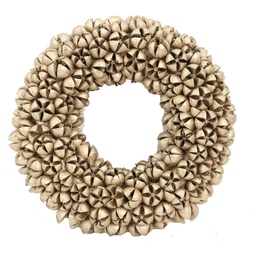 [S-V6322930000] Coroncina Glitter Champagne ø29x6,5 cm