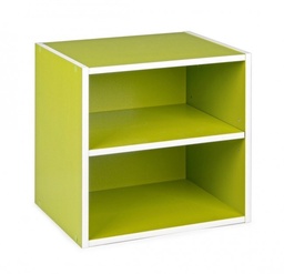 [S-B0734119] Cubo C-Mensola Composite Verde