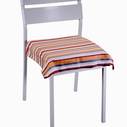 [S-V7912300000] Cuscino Stripe bordeaux tinto in filo cm40x40h4