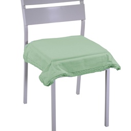 [S-V7909310000] Cuscino Amelie Verde Acqua Quadro 40x40h4