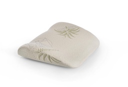 [S-MA/028] Cuscino in memory foam bianco 36x32x10 cm