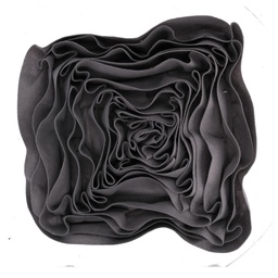 [S-V9119470000] Cuscino Grigio Grande 50x50x15 cm