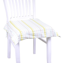 [S-V7901090000] Cuscino Sedia London Verde Quadro 40x40x4 cm