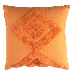 [S-V2512380000] Cuscino Arancione in Tessuto 40x40x12 cm