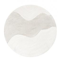 [S-B0240681] Dipinto Texture 031A D90 - Quadro in legno di pino dipinto ad olio su tela in lino