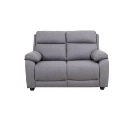 [98940] Divano 2 posti Siviglia Nabuk grigio chiaro