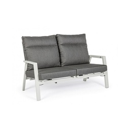 [S-B0663061] Divano 2 posti reclinabile da esterno 152x81x98h cm