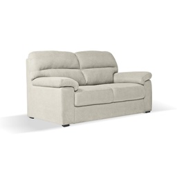 [100085] Divano Alenda 3 posti beige con piedini quadrati