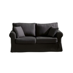 [96868] Divano Country 2 posti grigio soro 95 173 cm.