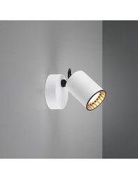 [S-TRIO803500131] Faretto Spot Cilindrico GU10 Orientabile Pago Bianco Trio Lighting