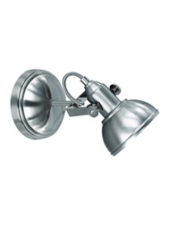 [S-TRIOR80151007] Faretto Spot Gina Nichel Opaco Ø13 cm Trio Lighting