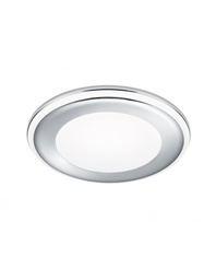 [S-TRIO652410106] Faretto da Incasso Aura Led 10w 3000k Cromo Ø14 cm Trio Lighting