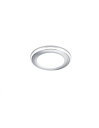 [S-TRIO652310106] Faretto da Incasso Aura Led 5w 3000k Cromo Ø8 cm Trio Lighting