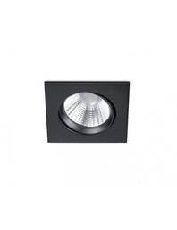 [S-TRIO650410132] Faretto da Incasso Quadrato Pamir Led 5,5w 3000k Nero Trio Lighting