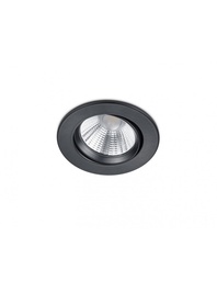 [S-TRIO650510132] Faretto da Incasso Rotondo Led 5,5w 3000k Pamir Nero Trio Lighting
