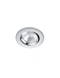 [S-TRIO650510106] Faretto da Incasso Rotondo Pamir Led 5,5w 3000k Cromo Trio Lighting