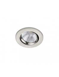 [S-TRIO650510107] Faretto da Incasso Rotondo Pamir Led 5,5w 3000k Nichel Trio Lighting