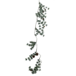 [S-V6091160000] Festone con pigne 24x0155x8 cm