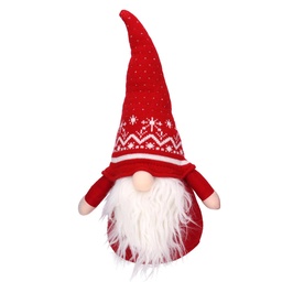 [S-V6191110000] Gnomo tessuto rosso cmh36