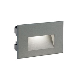 [S-SOV99191/16] Lampada Incasso Liscio LED 3W 4000K Grafite