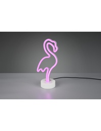 [S-TRIOR55240101] Lampada Da Tavolo Moderna Flamingo Fenicottero Led Dimmerabile Trio Lighting