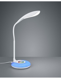 [S-TRIOR52781201] Lampada da Tavolo Touch LED Bianco H34 cm
